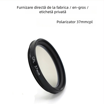 Filtru polarizator Hongxu GP168 — procesare OEM; filtru UV + set capac obiectiv; compatibil cu GoPro Hero4/3+/3