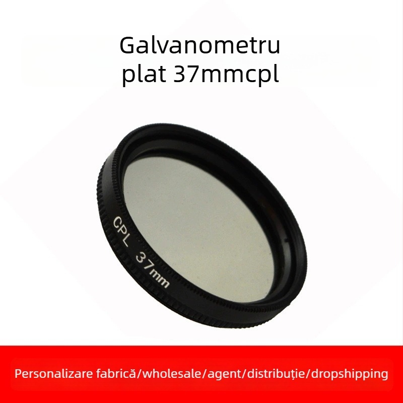 Filtru polarizator Hongxu GP168 — procesare OEM; filtru UV + set capac obiectiv; compatibil cu GoPro Hero4/3+/3