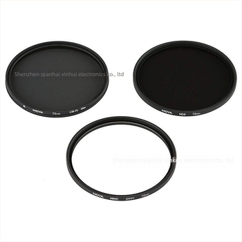 Set filtre pentru cameră SLR – 4 în 1 CPL, ND8, UV, cu acoperire multiplă