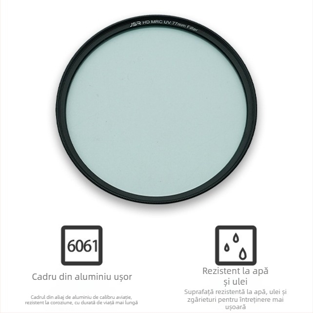 Set filtre pentru cameră SLR – 4 în 1 CPL, ND8, UV, cu acoperire multiplă