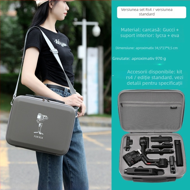 BKANO Geantă pentru cameră din EVA, purtare pe umăr, depozitare, vară 2024