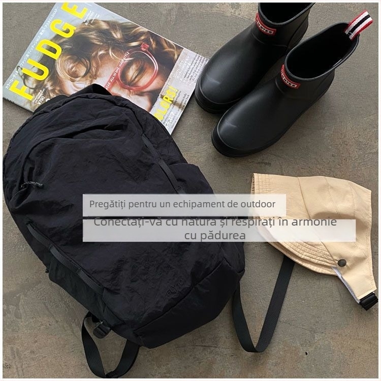 Rucsac pentru drumeții — ultraușor, impermeabil, respirabil, antibacterian; curea cu pernă de aer