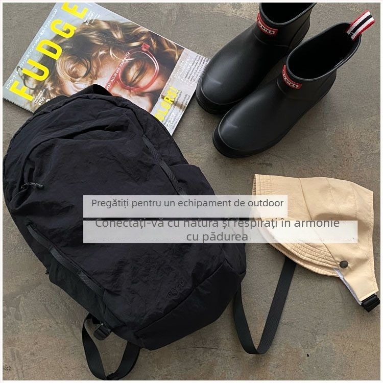 Rucsac pentru drumeții — ultraușor, impermeabil, respirabil, antibacterian; curea cu pernă de aer