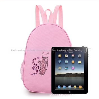 Rucsac sportiv Dance Elf W01 Canvas cu imprimeu de caractere pentru dansatoare