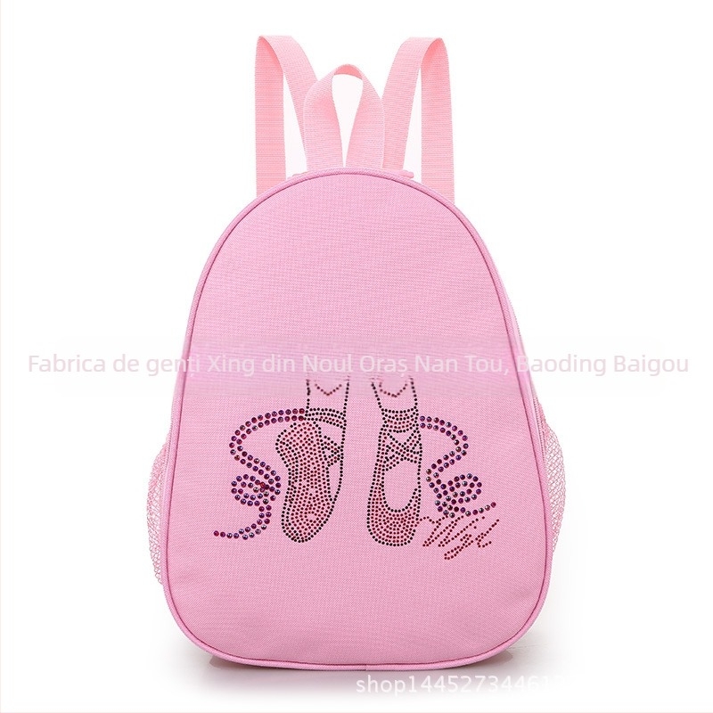 Rucsac sportiv Dance Elf W01 Canvas cu imprimeu de caractere pentru dansatoare