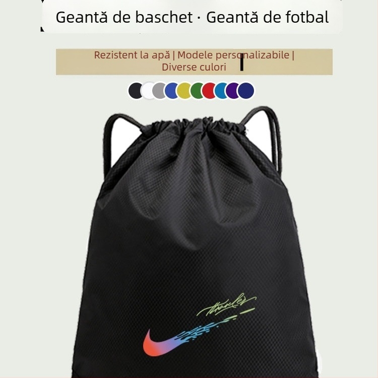 Geantă de baschet cu compartiment pentru pantofi (material: mătase cu model floral; codul produsului: F9895 t85758 s9h; marca: Alte; aplicație: baschet)