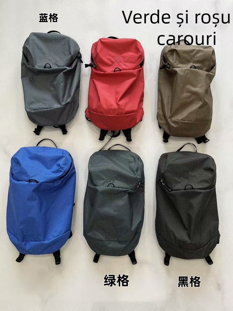 Sac de spate unisex din nylon pentru camping și drumeții, ușor, 15L capacitate, sistem de purtare Neurobridge