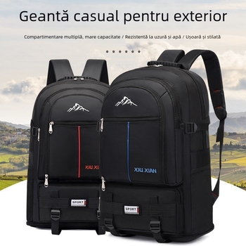 Rucsac de drumeție montan 100L pentru bărbați – impermeabil, durabil, din poliester