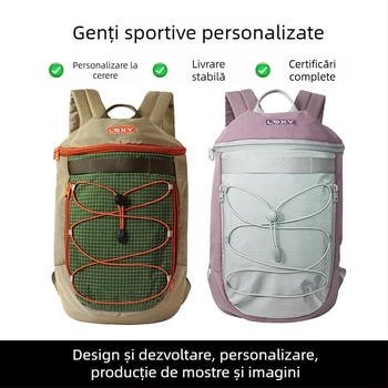 SenRong rucsac sport pentru alpinism și camping — din nylon, ușor, curea cu pernă de aer, personalizare la comandă, unisex.