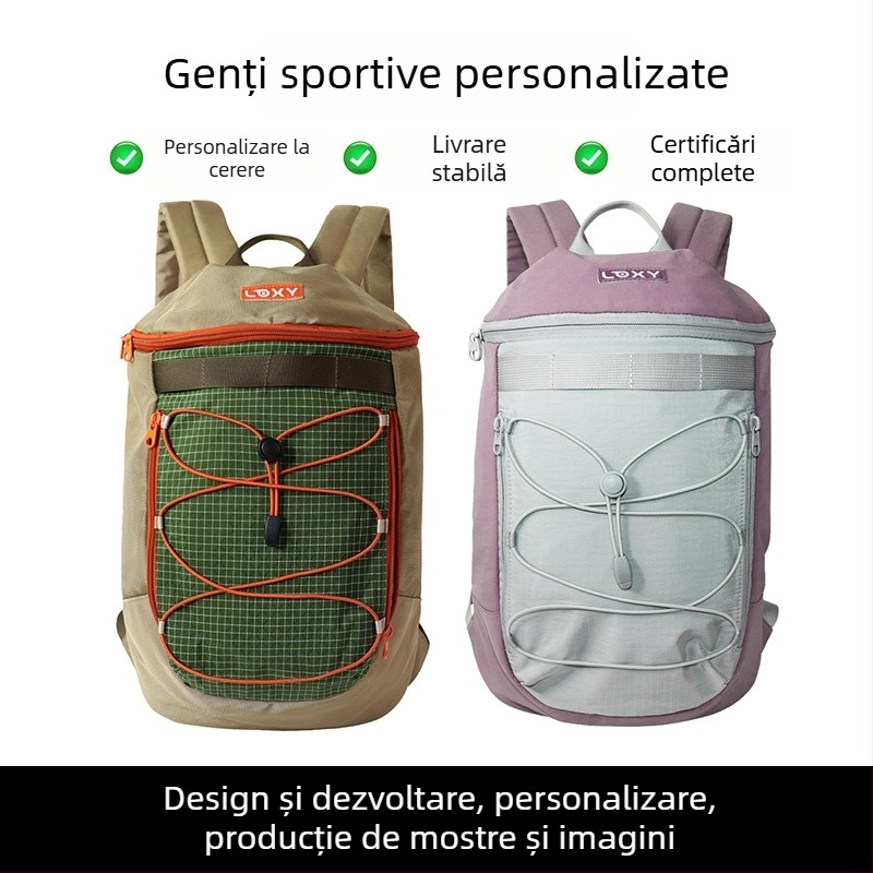 SenRong rucsac sport pentru alpinism și camping — din nylon, ușor, curea cu pernă de aer, personalizare la comandă, unisex.