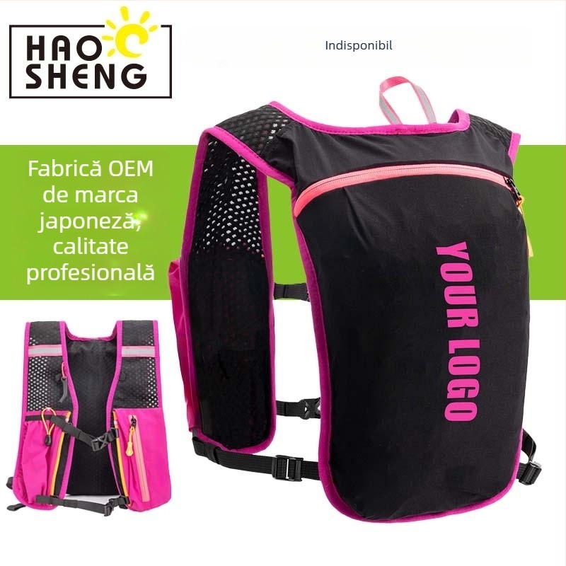 Rucsac de hidratare pentru activități în aer liber, poliester ușor, bretele curbate, unisex, pentru alpinism, drumeții și ciclism