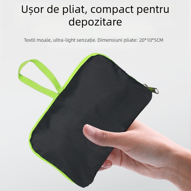 Rucsac de drumeții cu logo personalizabil, ușor și pliabil, pentru sporturi în aer liber (material poliester; ușor de pliat; respirabil; unisex; pentru activități în aer liber)