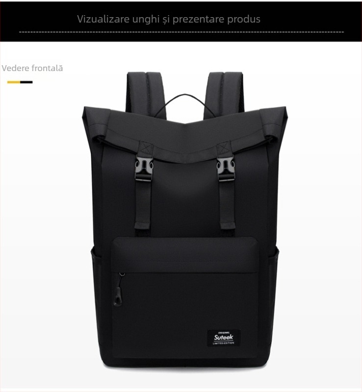 Rucsac – Unisex, Călătorie de agrement, Capacitate 36–55L, Laptop 15 inch, Rezistent la apă