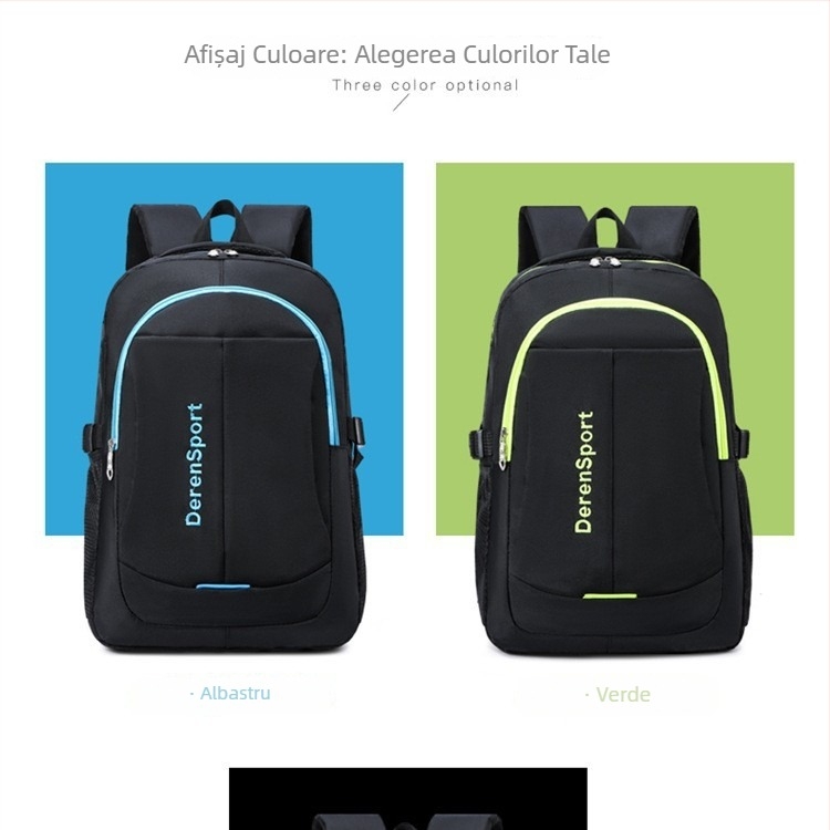 Rucsac de afaceri multifuncțional pentru bărbați, pentru relaxare și călătorii — Nylon, 20–35L, impermeabil, bretele cu pernă de aer, căptușeală poliester-cotton