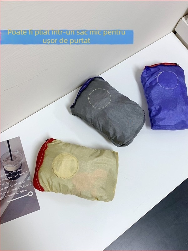 Rucsac pentru drumeții din nylon, Unisex, curele de umeri curbate, căptușeală din poliester