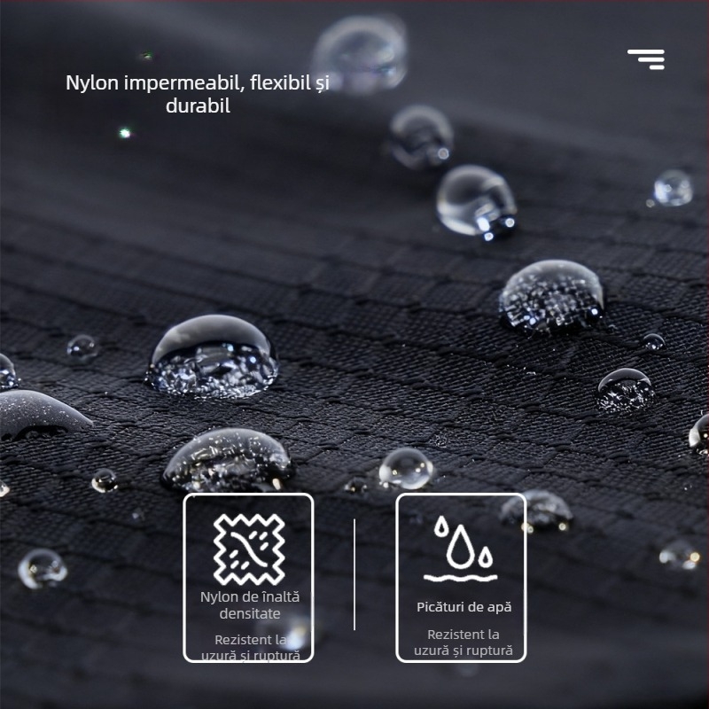 Rucsac pentru drumeții montane, din nylon ușor, impermeabil parțial, capacitate mare, unisex, cu sistem de curele cu pernă de aer