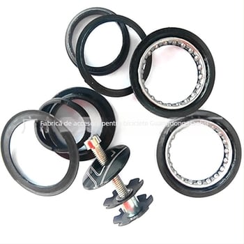 Set de cupe headset, opt piese, pentru bicicletă de munte fixie