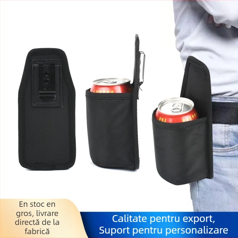 Geantă de talie cu suport pentru apă, Meili hardware accessories, material Oxford, unisex, vara 2023, pentru activități în aer liber