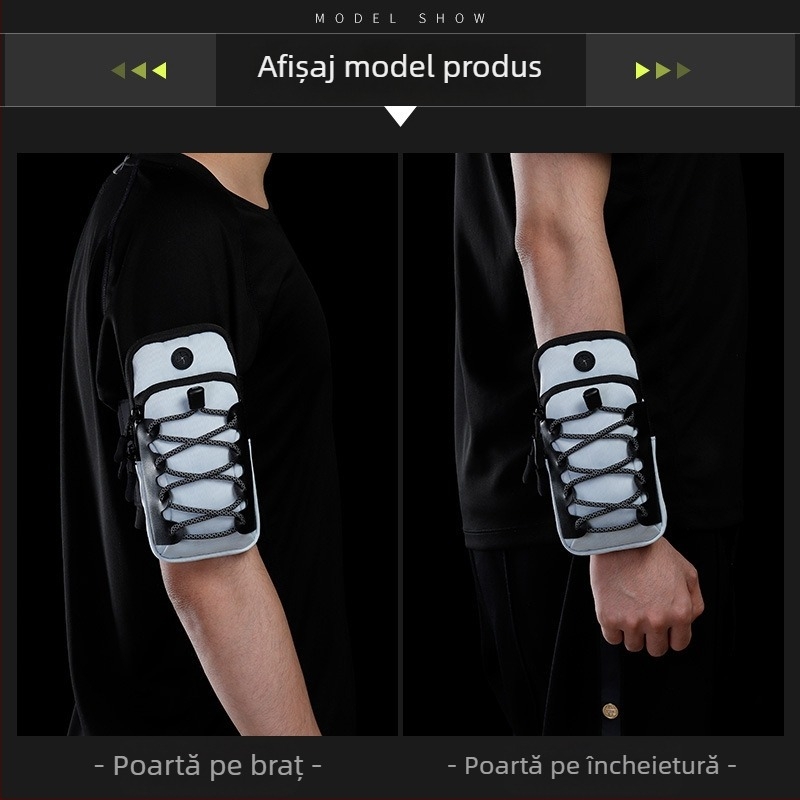 Geantă pentru telefon mobil cu manșetă – Unisex, pentru călătorii de recreere, Powermotor, Poliester, fermoar, formă ovală, buzunar intern pentru bancnote, căptușeală poliester, Toamnă 2024