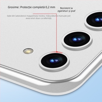 Husă Samsung S24/S23/S22 Ultra — ultra-subțire, transparentă albă, protecție totală, disipare a căldurii, rezistentă la cădere
