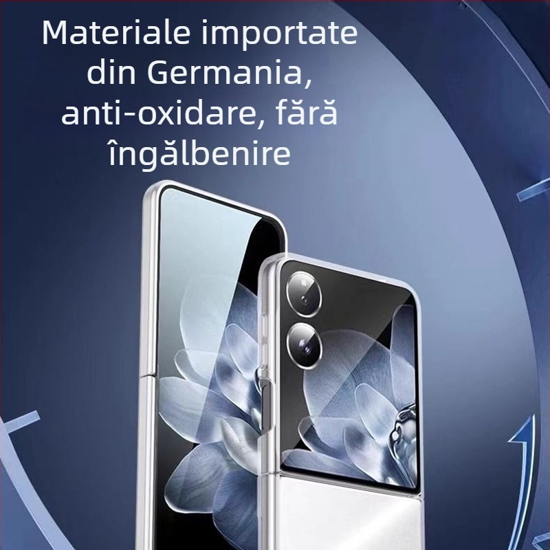 Husă pentru telefon Xiaomi Mixflip – Carcasă transparentă din PC, turnare prin injecție, protecție la șocuri, rezistență la uzură, anti-cadere