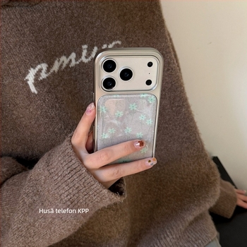 Carcasă de protecție în stil KPPins, cu model floral, pentru iPhone 17 Pro și 17 Pro Max