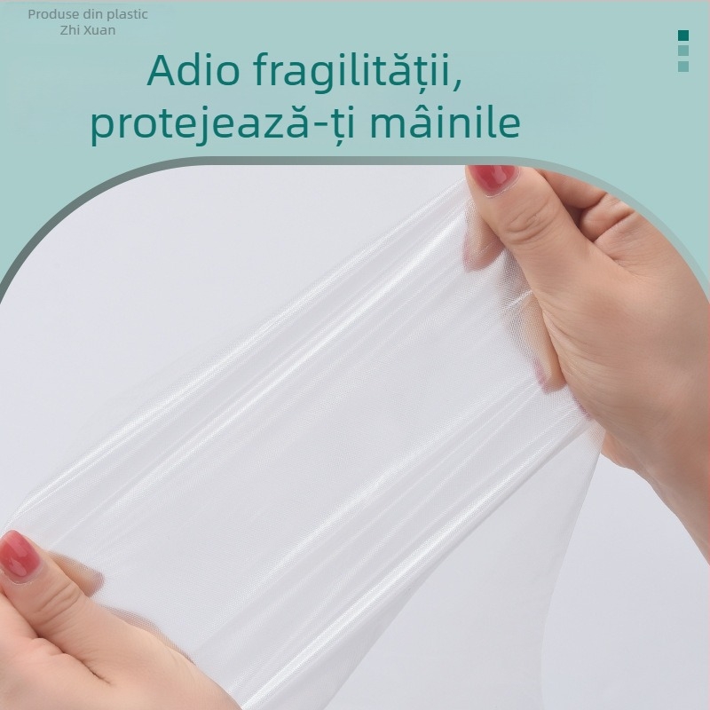 Mănuși CPE de unică folosință, lungi, pentru vase și procesarea alimentelor, impermeabile, conforme pentru alimente