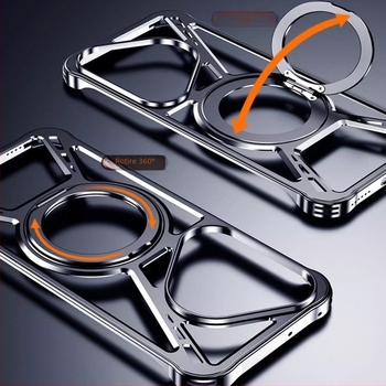 Carcasă metalică de protecție pentru Huawei Pura70Pro/Pro+/Pura70Ultra — design dual, decupaje, rezistent la uzură, protecție la cădere, anti-amprente