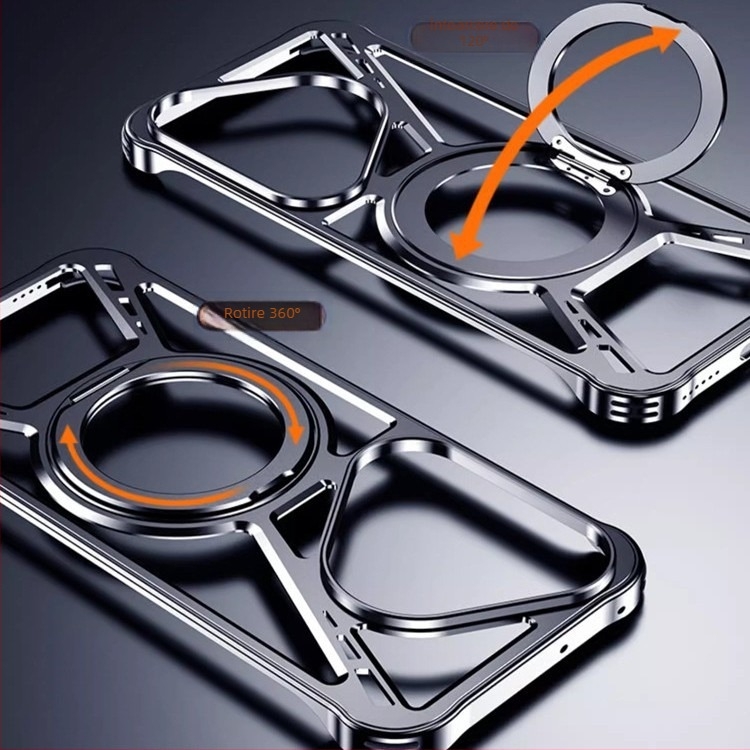 Carcasă metalică de protecție pentru Huawei Pura70Pro/Pro+/Pura70Ultra — design dual, decupaje, rezistent la uzură, protecție la cădere, anti-amprente