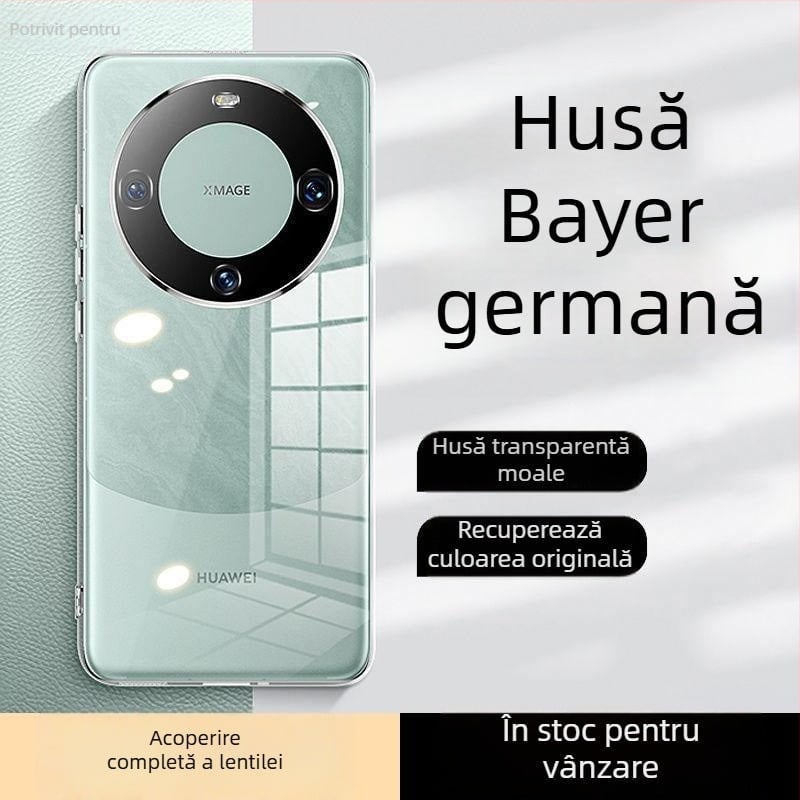 Carcasă din silicon pentru Huawei Mate60 Pro, Murdinger – protecție completă, anti-cadere, finisaj pulverizat