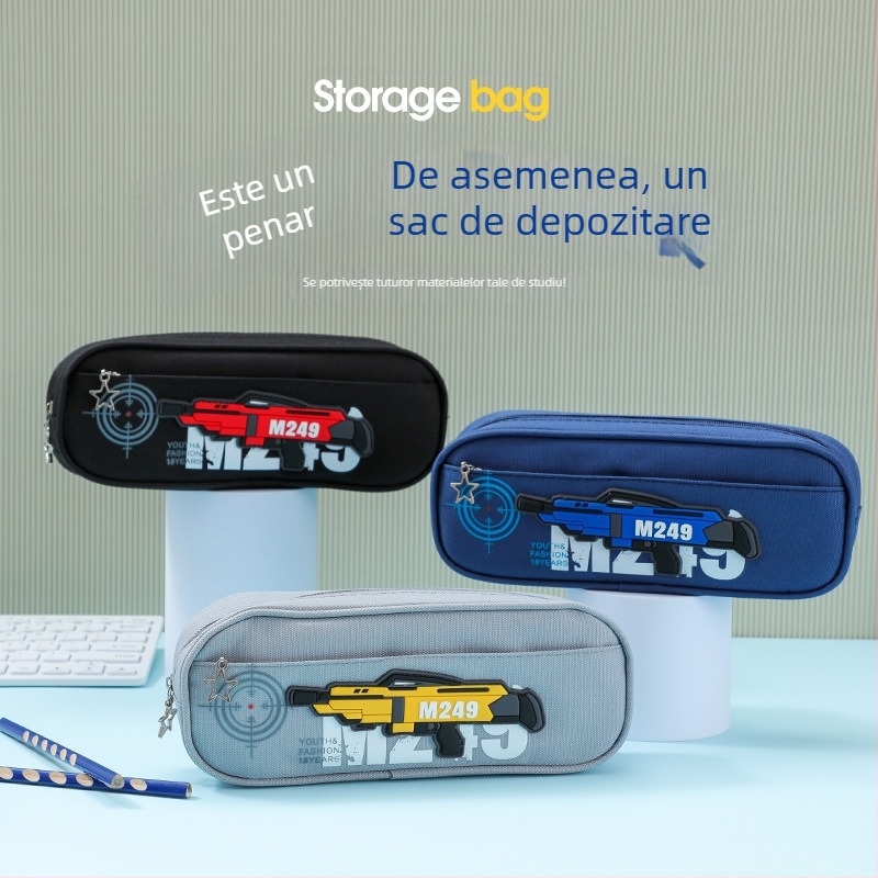 Penar circular din stofă Oxford, stil coreean, design masculin, 36 de bucăți pe cutie