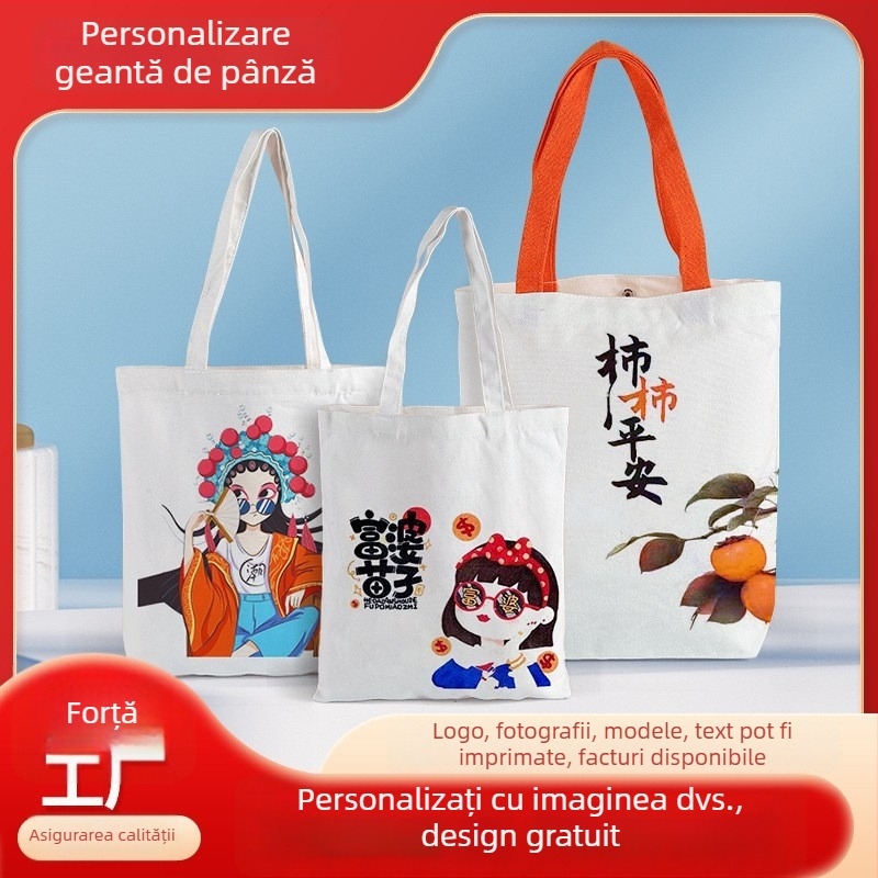 Genți din pânză personalizate pentru studenți – tote în stil chinezesc și genți pentru suveniruri