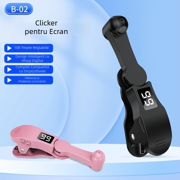 B-02 Clicker Bluetooth Automat — corp din plastic, 45 g, Bluetooth 4.0