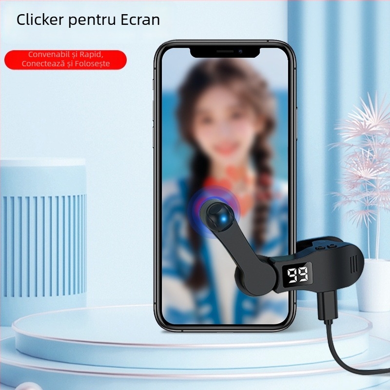 B-02 Clicker Bluetooth Automat — corp din plastic, 45 g, Bluetooth 4.0