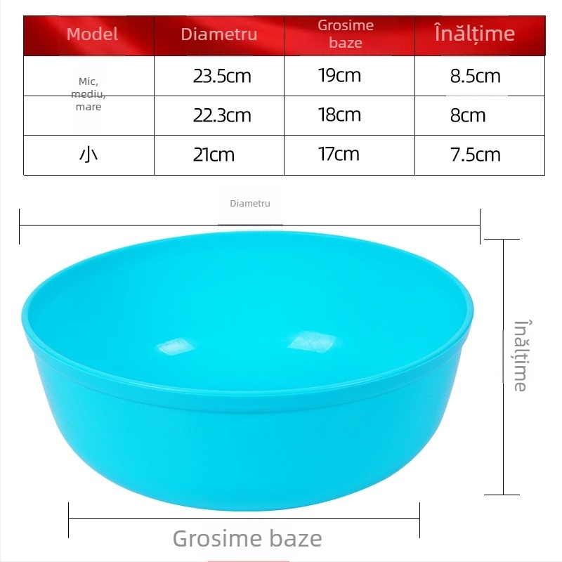 Kingway Fishing Gear Vas de momeli – Set din 3 piese, 3 în 1, Plastic, Vas adânc pentru momeli