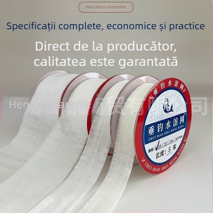 Plasă PVA cu dizolvare lentă, plasă solubilă în apă pentru pescuit, material pentru cuib de momeală pentru rezervoar și pescuit sălbatic