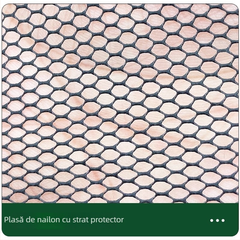 Protecție portabilă pentru pește cu gură pătrată, îngroșată, uscare rapidă, pentru pescuit sălbatic, plasă mică pentru pești