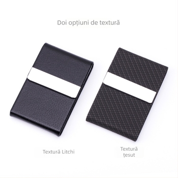 Suport pentru carduri din oțel inoxidabil, unisex, K-Rong, primăvara 2025