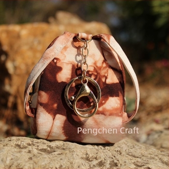 Geantă din pânză pentru căști și chei, cu motiv animal, unisex, căptușeală din bumbac