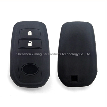 RIFULL carcasă din silicon pentru cheia Toyota Highlander, Corolla și Camry – model inteligent cu două chei, personalizare disponibilă