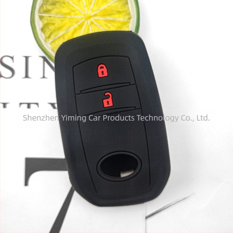 RIFULL carcasă din silicon pentru cheia Toyota Highlander, Corolla și Camry – model inteligent cu două chei, personalizare disponibilă