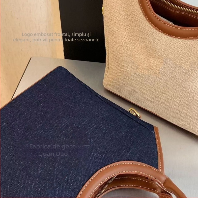 Geantă de damă PU bucket, moale, căptușeală nylon, închidere magnetică, buzunar intern cu fermoar