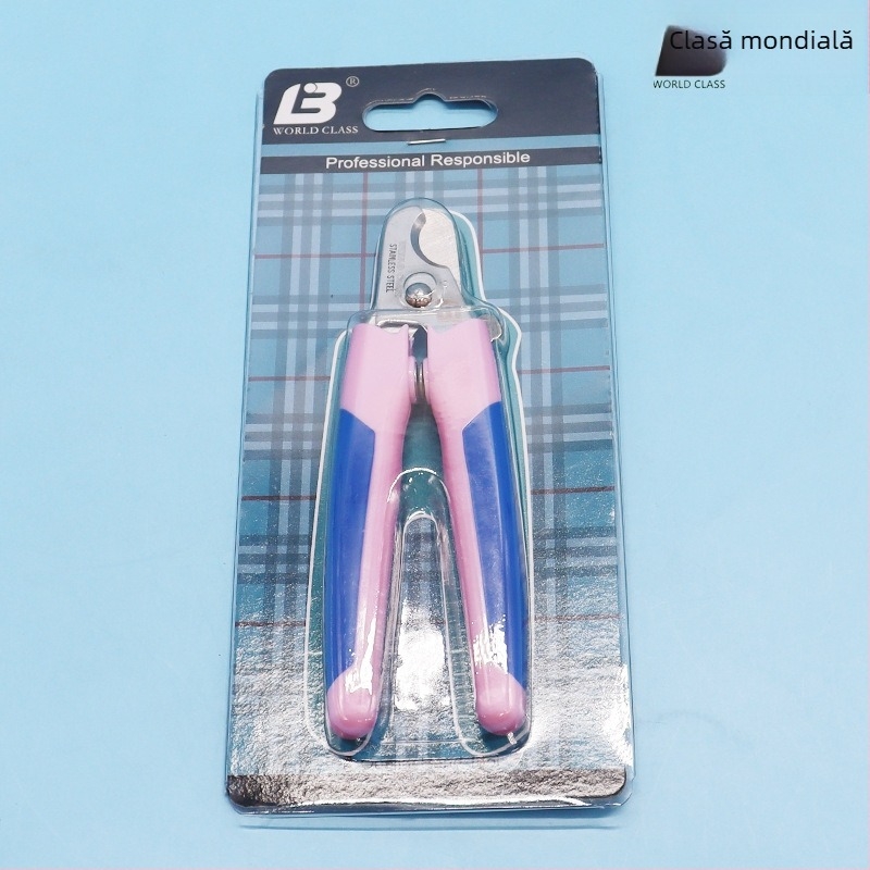 Clipsuri de unghii pentru animale Lebi — ambalaj de 40 bucăți, cadou gata, pentru pisici