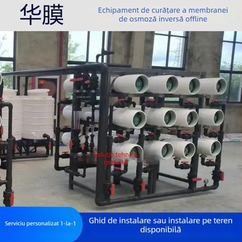 Echipament industrial de curățare a membranelor de osmoză inversă cu funcționare offline, unelte de curățare și inhibitor de scalare pentru apă pură
