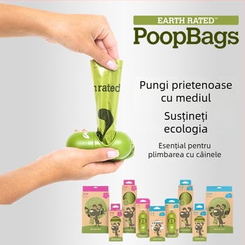 Pungă capsule pentru gunoiul de câine – colectare deșeuri canine