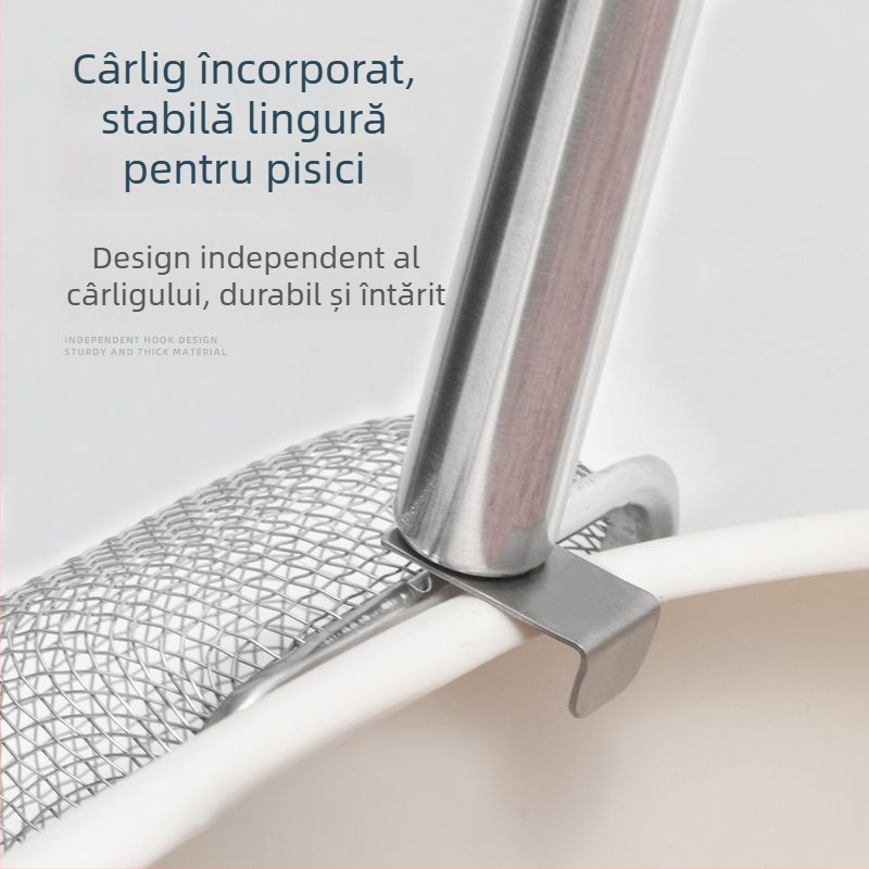 Lopată din plastic pentru nisip de pisică, pentru toaletă, producție locală