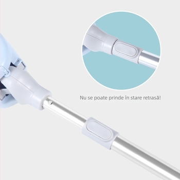 Colector retractabil de deșeuri pentru animale de companie – din plastic, portabil, instrument de curățare