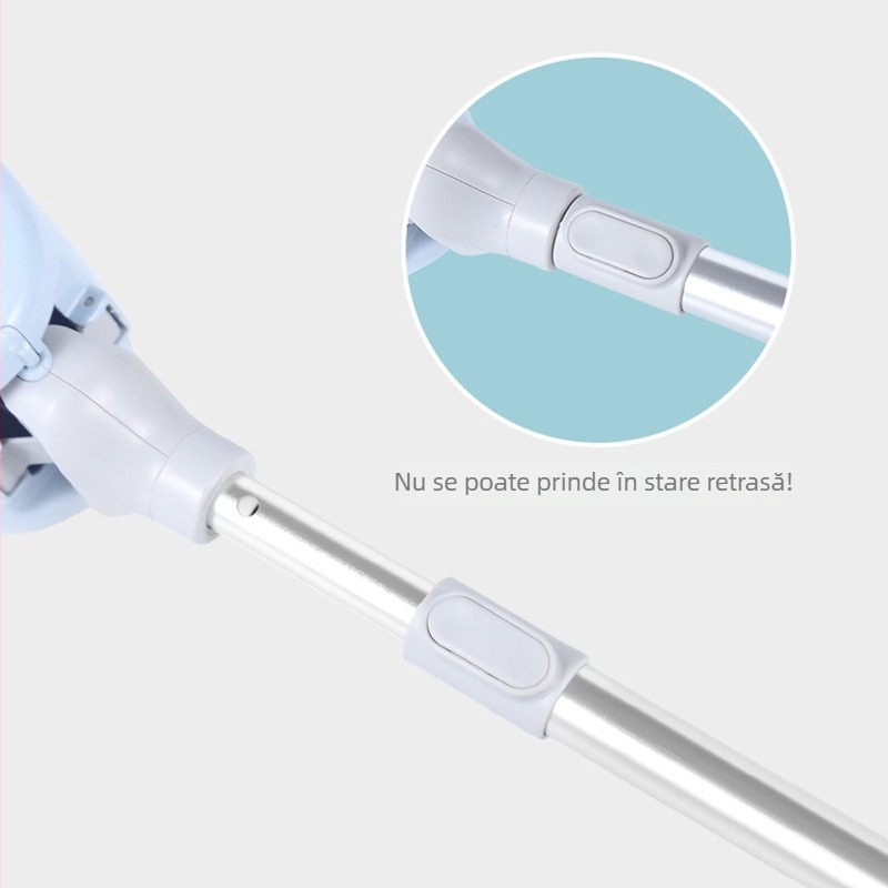 Colector retractabil de deșeuri pentru animale de companie – din plastic, portabil, instrument de curățare