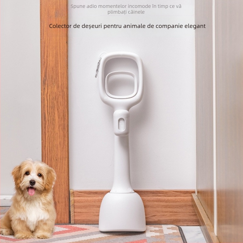 Lopată pentru strângerea dejecțiilor canine, din plastic, pachet 12