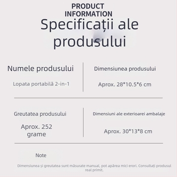 Colector portabil din plastic pentru fecalele animalelor de companie, cu saci – Pet Baihui, 48 buc. într-un pachet